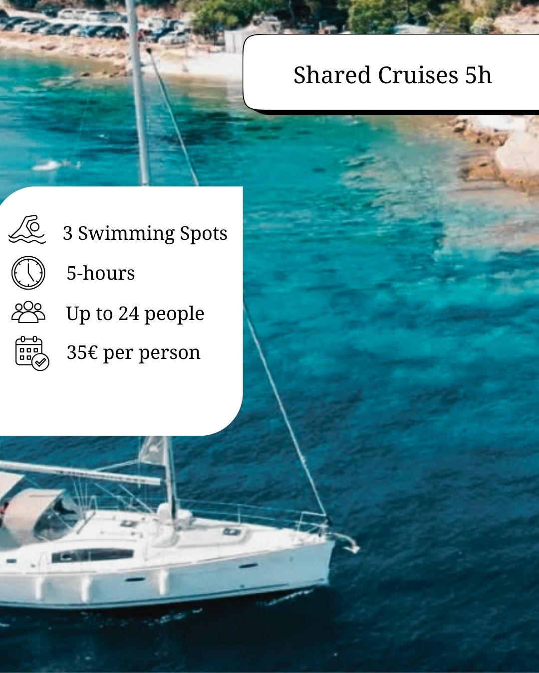 Shared Lagoon Cruises in Thassos